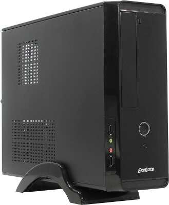 Корпус ExeGate MI-209, черный, mATX, 400W (EX268700RUS)