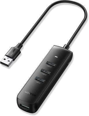 Концентратор Ugreen CM416 USB 3.0 Hub 4 Ports [10915]