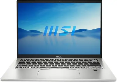 Ноутбук MSI Prestige 14H B12UCX-608US 14" FHD IPS i5-12500H/16/512Gb SSD/RTX 2050 4G/W11 серебристый