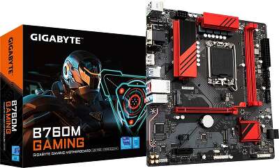 Материнская плата mATX 1700 GIGABYTE B760M GAMING