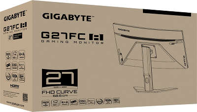 Монитор 27" Gigabyte G27FC A VA FHD HDMI, DP, USB-Hub