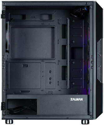 Корпус Zalman i3 NEO ARGB BLACK, черный, ATX, без БП (i3 NEO ARGB BLACK)