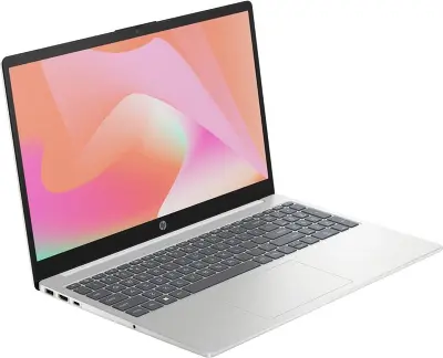 Ноутбук HP 15-fc0002nia 15.6" FHD IPS R5 7520U/8/512Gb SSD/Без OC белый/серебристый