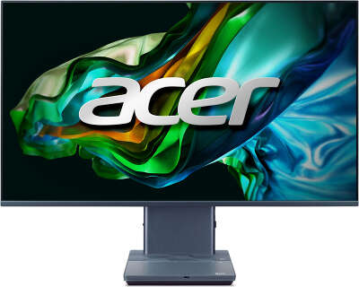 Моноблок Acer Aspire S32-1856 31.5" WQHD i7 1360P (2.2) 16Gb SSD512Gb Iris Xe CR Eshell GbitEth WiFi BT 180W клавиатура мышь Cam серый 2560x1440