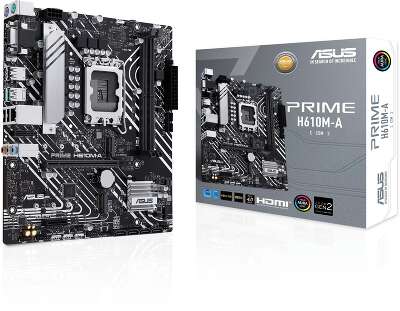 Материнская плата mATX LGA1700 ASUS PRIME H610M-A-CSM