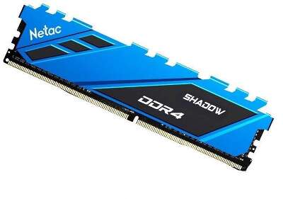 Модуль памяти DDR4 DIMM 8Gb DDR2666 Netac Shadow (NTSDD4P26SP-08B)