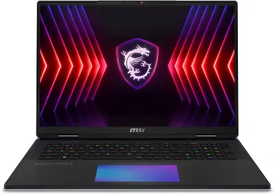 Ноутбук MSI Titan 18 HX A14VIG-211RU 18" UHD IPS i9-14900HX/4/3Tb SSD/RTX 4090 16G/W11 черный