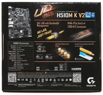 Материнская плата mATX LGA1200 GIGABYTE H510M K V2 2.0