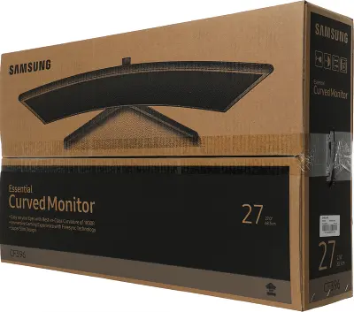 Монитор 27" Samsung C27F396FHI VA FHD D-Sub, HDMI