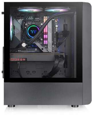 Корпус Thermaltake S200 TG ARGB, черный, ATX, Без БП (CA-1X2-00M1WN-00)