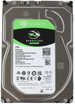 Жесткий диск Seagate SATA-III 2TB ST2000DM008 Desktop Barracuda 4KN (7200rpm) 256Mb 3.5"