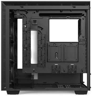 Корпус NZXT H710, черный/белый, ATX, Без БП (CA-H710B-W1)