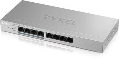 Коммутатор Zyxel GS1200-8HPV2-EU0101F (L2) 8x1Гбит/с 4PoE+ 60W управляемый