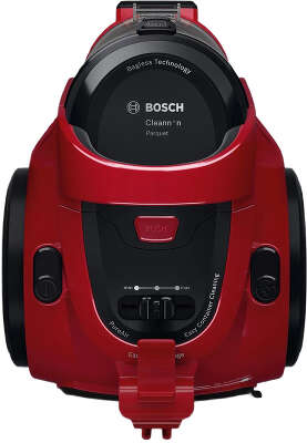 Пылесос Bosch BGC05AAA2 700Вт красный/черный