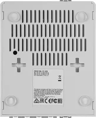 Маршрутизатор MikroTik CRS106-1C-5S, 5SFP, 1Combo 1000BASE-T/SFP