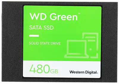 Накопитель SSD WD SATA-III 480GB WDS480G3G0A Green 2.5"