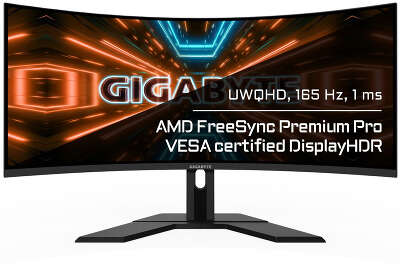 Монитор 34" Gigabyte Gaming G34WQC A-EK VA 3440x1440 HDMI, DP