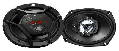 Колонки автомобильные JVC CS-DR6930 500Вт 88дБ 4Ом 15x23см (6x9дюйм) (ком.:2кол.) коаксиальные трехполосные