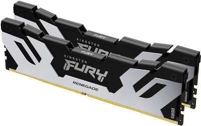 Набор памяти DDR5 DIMM 2x24Gb DDR7200 Kingston FURY Renegade Silver/Black XMP (KF572C38RSK2-48)