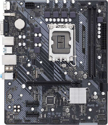 Материнская плата Asrock B660M-HDV Soc-1700 Intel B660 2xDDR4 mATX AC`97 8ch(7.1) GbLAN RAID+VGA+HDMI+DP