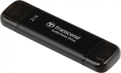 Накопитель SSD Transcend USB-C 2TB TS2TESD310C серый USB-A