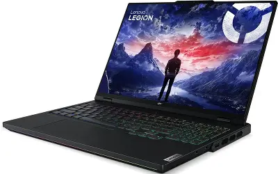 Ноутбук Lenovo Legion Pro 7 16IRX9H 16" WQXGA IPS i9-14900HX/32/1Tb SSD/RTX 4080 12G/Без OC черный