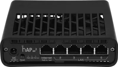 Wi-Fi роутер MikroTik hAP ax2, 802.11a/b/g/n/ac/ad/ax, 2.4 / 5 ГГц