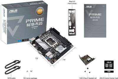 Материнская плата mini-ITX LGA1700 ASUS PRIME H610I-PLUS-CSM