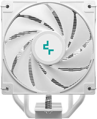 Кулер для процессора DeepCool AG400 DIGITAL WH, 120 мм, 2100rpm, 31.6 дБА, 220 Вт, 4-pin PWM, Al+Cu