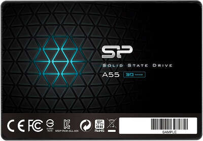 Твердотельный накопитель SATA3 512Gb [SP512GBSS3A55S25] (SSD) Silicon Power Ace A55