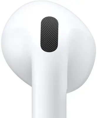 Беспроводные наушники Apple AirPods 4 A3050/A3053/A3058 белые [MXP63HN/A]