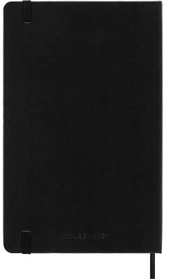 Блокнот Moleskine CLASSIC QP061 Large 130х210мм 240стр. клетка твердая обложка черный