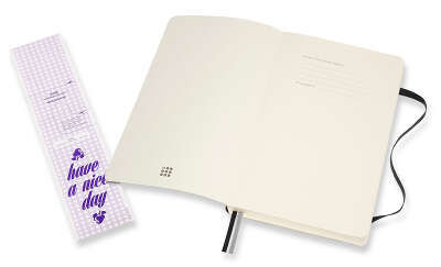 Блокнот Moleskine CLASSIC SOFT EXPENDED QP619EXP Large 130х210мм 400стр. пунктир мягкая обложка черный