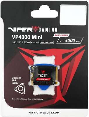 Твердотельный накопитель NVMe 2Tb [VP4000M2TBM23] (SSD) Patriot VP4000 Mini