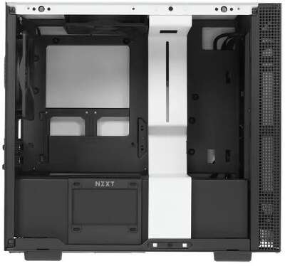 Корпус NZXT H210 Black/white, белый, mini-ITX, Без БП (CA-H210B-W1)