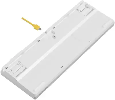 Клавиатура A4Tech Bloody S87 Energy механическая белый/желтый USB for gamer LED (S87 USB ENERGY WHITE)