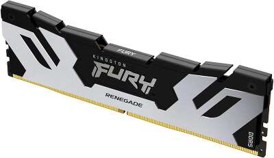 Память DDR5 DIMM, 7200MHz, CL38, 1.45V, Kingston, FURY Renegade Silver/Black XMP