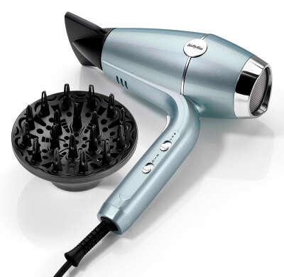 Фен Babyliss D773DE 2100Вт голубой