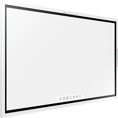 Панель Samsung 55" Flip Chart WM55B Pro белый VA LED 8ms 16:9 HDMI M/M матовая 350cd 178гр/178гр 3840x2160 DP 4K USB 28.6кг