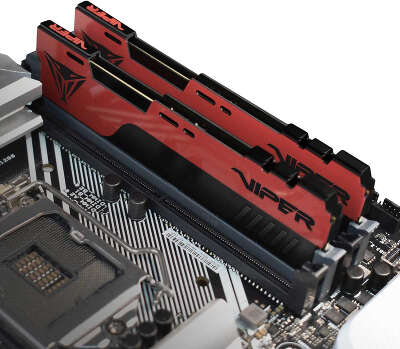 Память DDR4 2x8Gb 4000MHz Patriot PVE2416G400C0K Viper Elite II RTL Gaming PC4-32000 CL20 DIMM 288-pin 1.4В kit с радиатором Ret