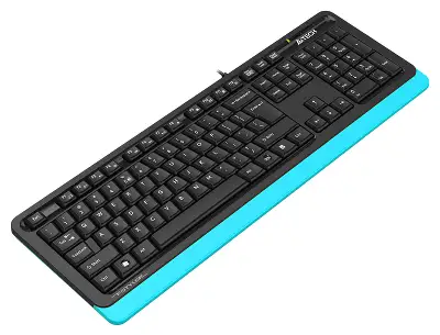 Клавиатура A4Tech Fstyler FKS10 черный/синий USB (FKS10 BLUE)