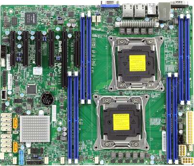 Материнская плата ATX 2xLGA2011-3 Supermicro X10DRL-i