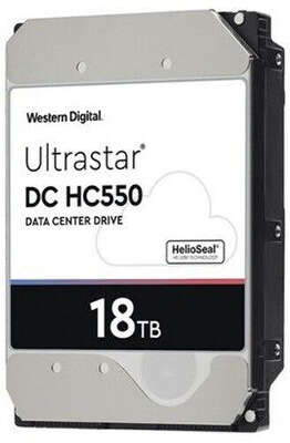 Жесткий диск SATA3 18Tb [WUH721818ALN604] (HDD) Western Digital Ultrastar DC HC550, 512Mb