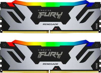 Набор памяти DDR5 DIMM 2x24Gb DDR6400 Kingston FURY Renegade RGB (KF564C32RSAK2-48)