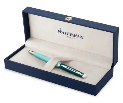 Ручка шариков. Waterman Hemisphere Colour Blocking (2190125) Green CT M син. черн. подар.кор.