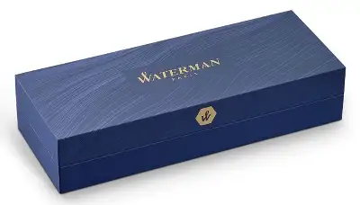 Ручка перьев. Waterman Hemisphere (CWS0920310) Steel GT F сталь нержавеющая/позолота подар.кор.