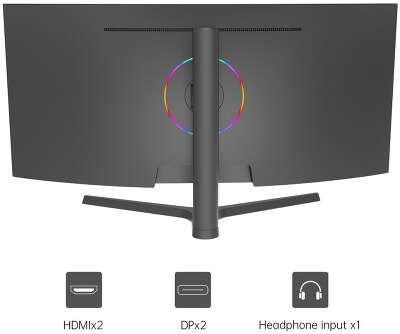 Монитор 34" Aiwa MP340G-Y VA 3440x1440 HDMI, DP