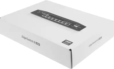 Коммутатор Ubiquiti EdgeSwitch 8 (150W), PoE, 8-портов, 150W (ES-8-150W)