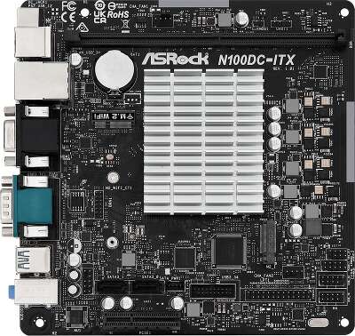 Материнская плата mini-ITX SoC ASRock N100DC-ITX