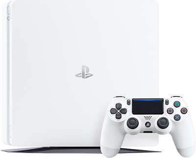 Sony playstation 4 slim 500gb glacier hot sale white